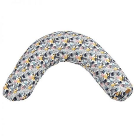 Perna gravida Beaba Big Flopsy 170 cm, husa jerse Jungle - imagine 6